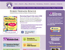 Tablet Screenshot of furryfriendsrescue.org